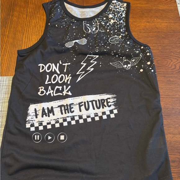 Wonder Nation Black Short Sleeve Tee Bold Graphic - Picture 1 of 3